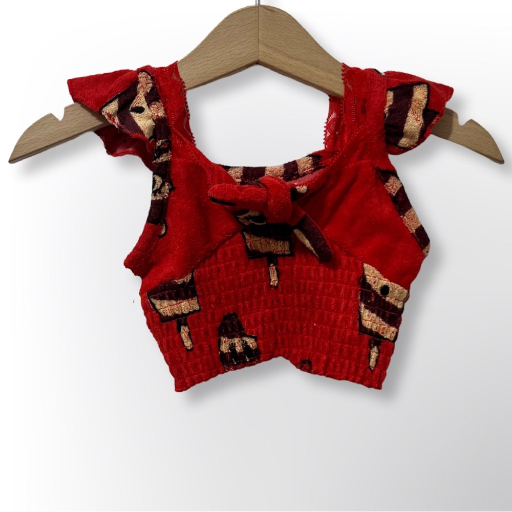 NEW with tags
Hugo Loves Tiki Terry Ice Cream Top